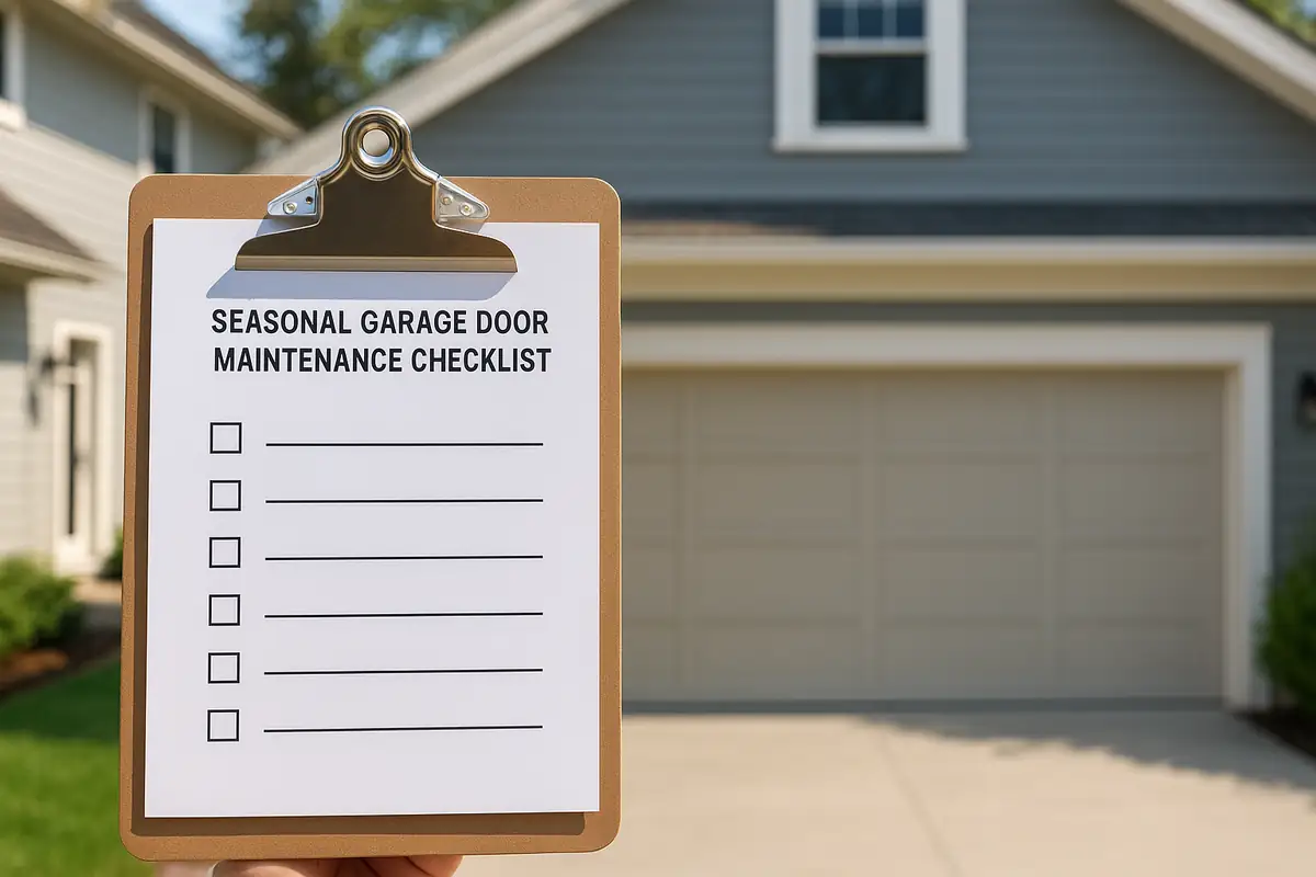 Essential Seasonal Garage Door Maintenance Checklist for Madera, CA Residents