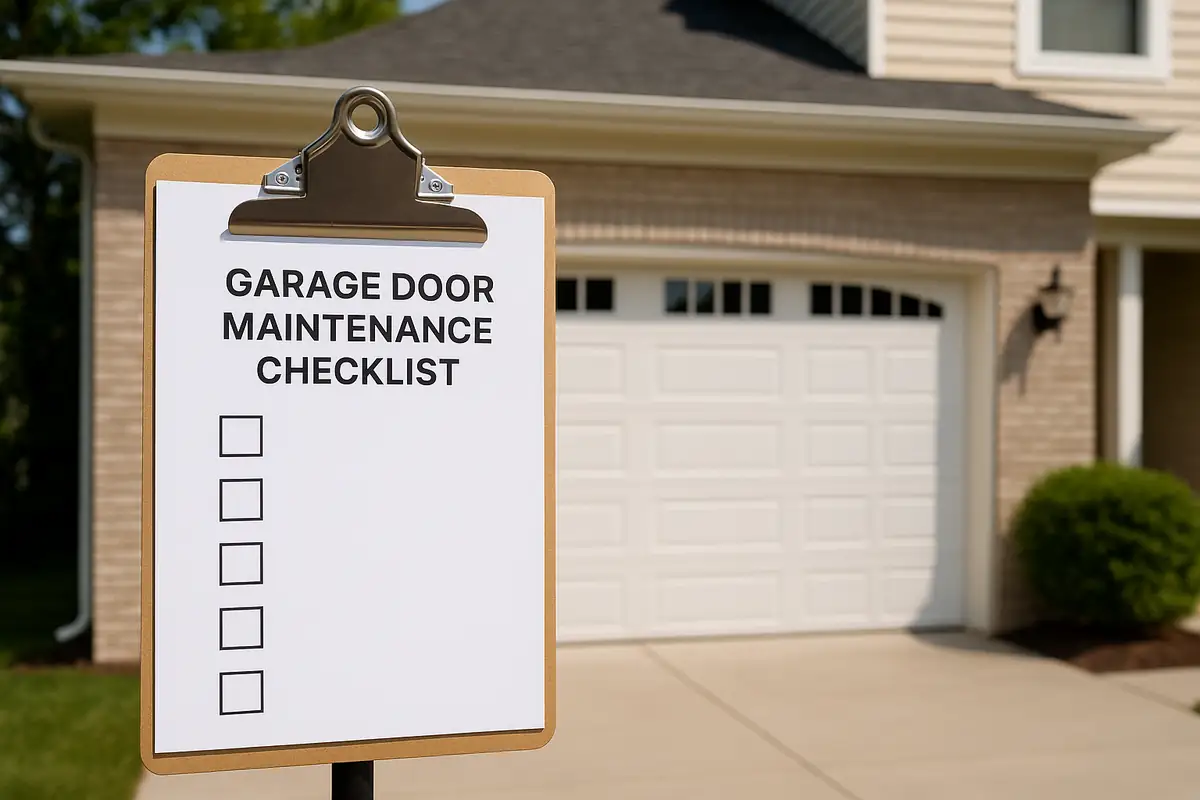 Essential Seasonal Garage Door Maintenance Checklist for Madera, CA Homeowners