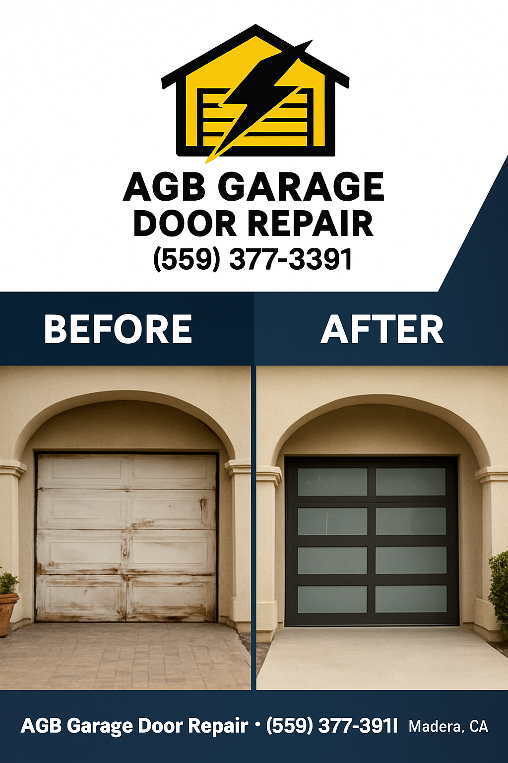 Garage Door Repair — Borden