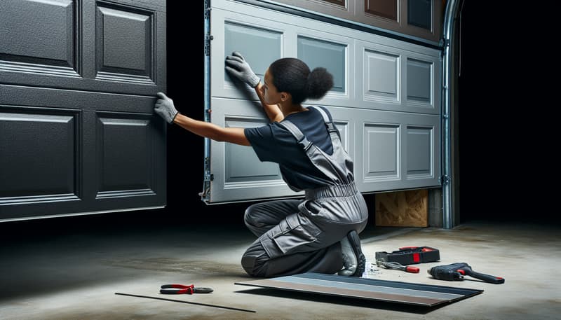 Garage Door Panel Replacement service in Madera